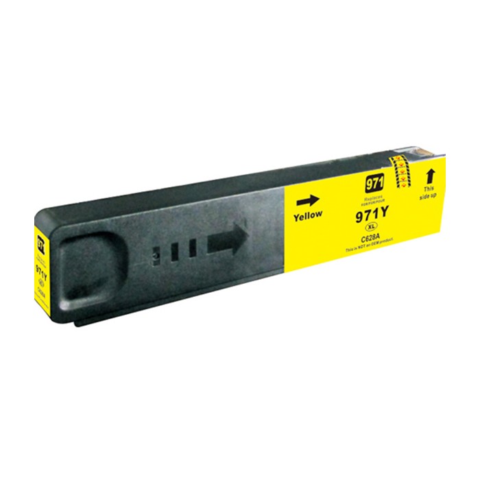 Zamiennik tuszu do HP 971 Y XL (CN628AE / CN624AE) - żółty
