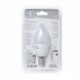 Żarówka LED E14 4W (C37 / świeczka) - ciepła biel