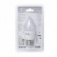 Żarówka LED E27 5W (C37 / świeczka) - zimna biel