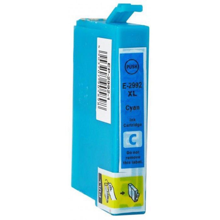 Zamiennik tuszu do drukarki Epson T2992 C XL (29XL) - niebieski